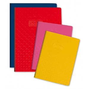 L étudiant - protège cahier 17*22cm (14c assortis)